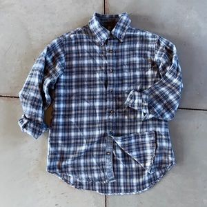 Women’s Classic Flannel - Blue Plaid - Size S